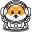 Spacebabyfloki logo