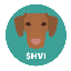 Hungarian Vizsla Inu logo