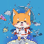 Baby Starlink Doge logo